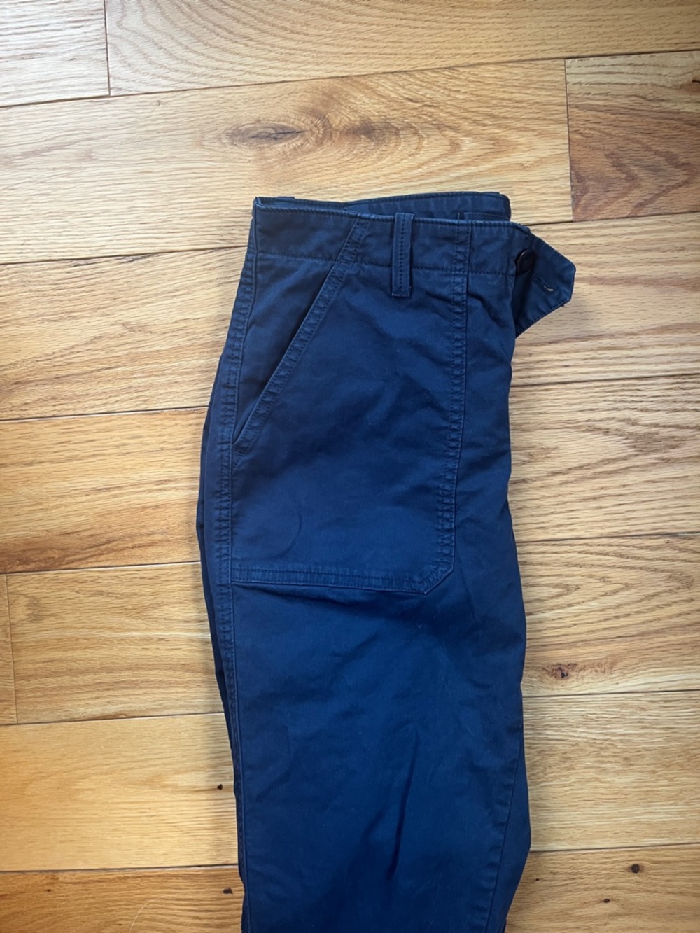 Banana Republic Navy Blue Ankle Pants - Picture 3 of 4